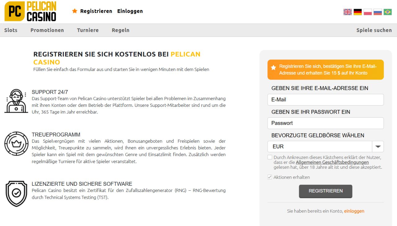Was Pelican Casino besonders macht